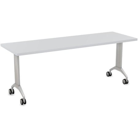 Special-T Table, Flip/Nest, 24inWx72inLx30inH, Light Gray SCTLINK2472MSLG